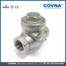 manual female air swing sink drain Stainless Steel check valve with CE Rosh